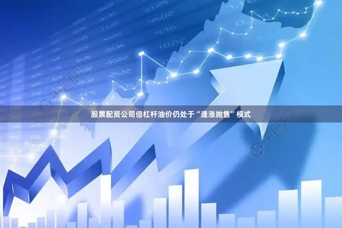 股票配资公司倍杠杆油价仍处于“逢涨抛售”模式